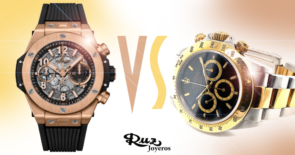 Comparativa Hublot VS Rolex Cuál comprar Blog Ruz Joyeros