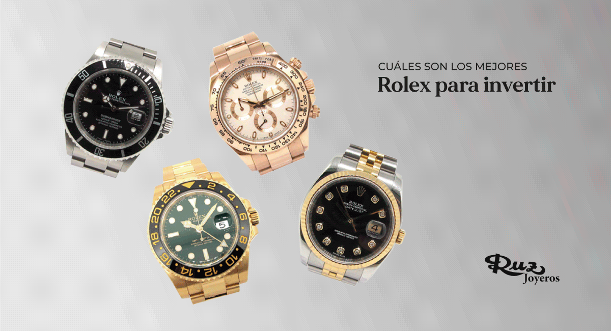 Mejores relojes Rolex para invertir - Ruz Joyeros Marbella